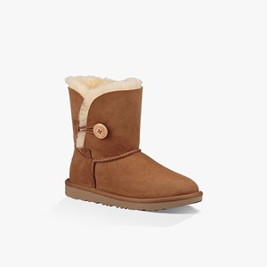 Ugg Bailey Button II Kids Classic Boots Brown (5279ZRTSO)